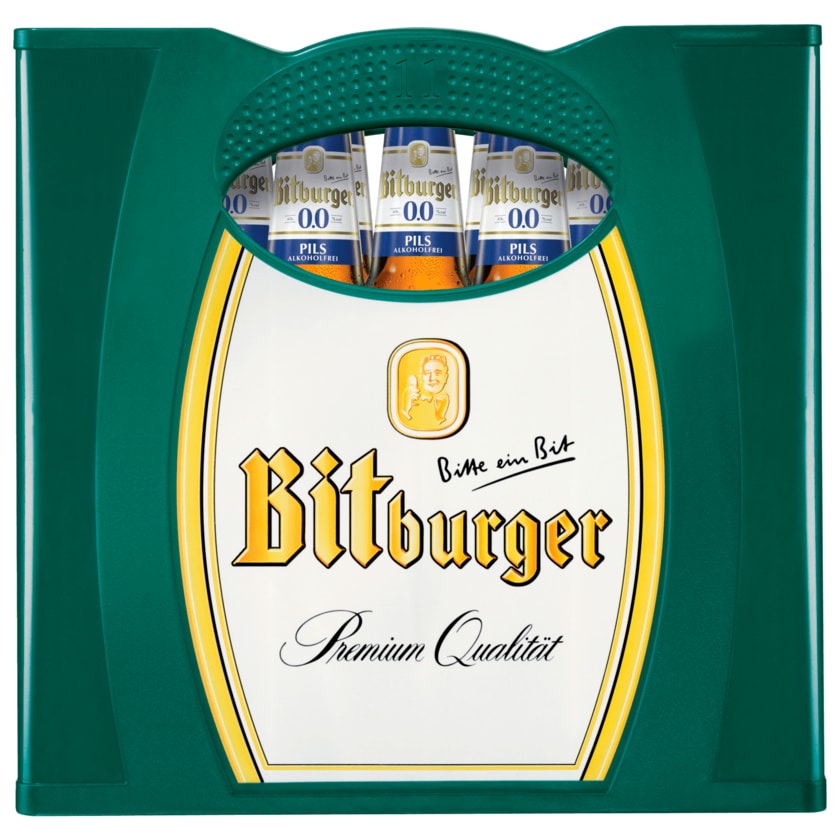 Bitburger Pils 0,0% alkoholfrei 11x0,5l